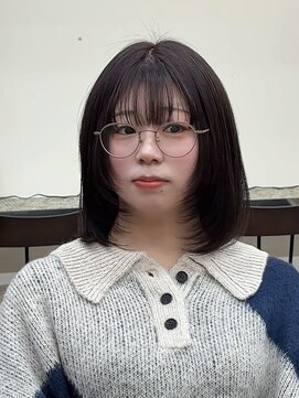 ミリ(mm) 小顔になれる骨格補正！ワンカールで可愛くなれるレイヤーボブ！