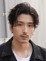 エリマ 横浜西口(elima)&nbsp;横浜メンズカットフェザーパーマニュアンスパーマセンターパート