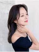韓国顔周りカットレイヤーカット