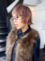 ボウ(BOW)&nbsp;【BOW style】ピンクボブレイヤー[本町/心斎橋/堺筋本町]