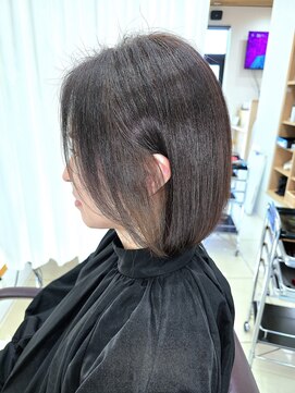 メタ(META) カット+髪質改善モイストカラー★髪に水分を与え潤わせる薬剤