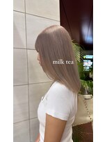 セレーネヘアーレイズ 梅田店(Selene hair Raise)&nbsp;ミルクティー定番カラー