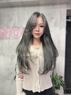 ノーン(NONE) オリーブグレージュ