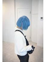 パ ドゥ プロン(Pas de plan)&nbsp;ペールブルーカラー.ミニボブ