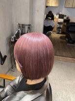 サンタウン(SUN TOWN)&nbsp;ピンクベージュ　ボブ