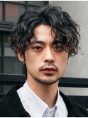 渋谷メンズパーマツイストスパイラルパーマ波巻きパーマツイスパ