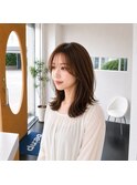 くくれる長さが人気◎大人可愛いくびれボブ