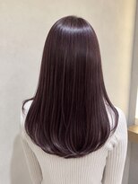 オンスター(ONSTAR)&nbsp;艶ぴんく×髪質改善縮毛で叶ううる艶美人ヘア