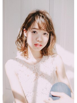 ウイングスガーデン 鶴川(WINGS garden) ふんわりパーマ×外国人風アッシュ 鶴川 美容室 ウイングス