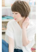 ナチュかわ☆小顔アシメショートa
