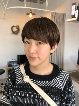 ルーム(room) 【room 和枝】メンズライクショート【塩尻 長野】