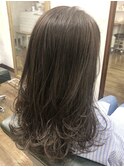 【ORO】ラベンダーアッシュ×ミディアムレイヤー 浅見