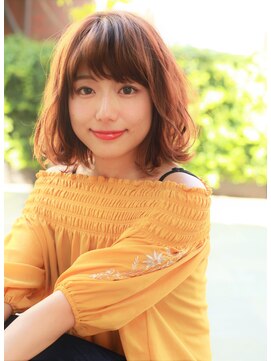 シェル 鎌倉小町(SHELL) 20代30代40代ニュアンスカラー★大人可愛い艶髪小顔ゆるふわボブ