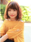 20代30代40代ニュアンスカラー★大人可愛い艶髪小顔ゆるふわボブ