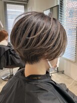 ダルシット(dulcet★★★)&nbsp;【★★★】大人のバレイヤージュ×ハンサムショート/ハイライト