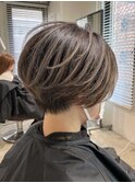 【★★★】大人のバレイヤージュ×ハンサムショート/ハイライト