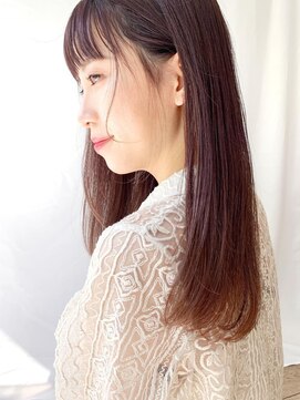 ケーツー心斎橋 クイーンズガーデン バイ ケーツー(K two QUEEN'S GARDEN by K two) ナチュラルカール×on眉バング3/田中/心斎橋&難波&なんば