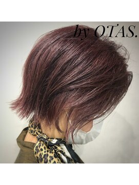 オータス(OTAS.) #モカピンク#インナーカラー#ツヤ髪