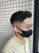 エヌドットバーバー ヒロオ(N.BARBER HIROO)&nbsp;スキンフェード　ポンパドール　<広尾/恵比寿>