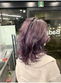 ラベンダーカラー、ミディアムレイヤー