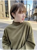 美髪/ホワイトグレージュ/大人かわいい/こなれミディ[銀座]
