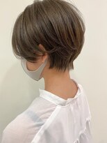 イオエ(ioe)&nbsp;黒髪/ボブルフ/ネビージュ/小顔/ワンレン/髪質改善/グレージュ