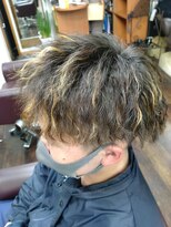 リスキーズ(RISKY'S)&nbsp;ツイストスパイラルパーマ×ハイライト