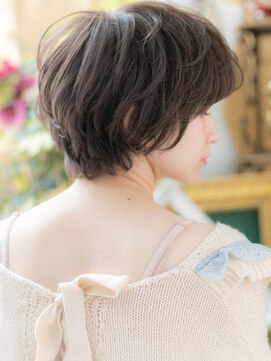 カバーヘアアンドスパ ブリス 浦和(COVER HAIR&SPA bliss) ★グレージュカラー小顔ショートマッシュパーマ20代30代40代★9