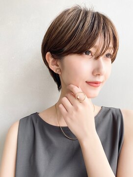 サークル(circle) 大人可愛い20代30代40代50代小顔ショートボブナチュラルショート