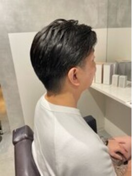 アイディール 心斎橋店(:ideal) 【メンズカット】ツーブロック・ビジネスマンショート