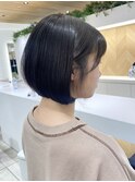 内巻きボブ　まとまるボブ