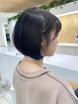 内巻きボブ　まとまるボブ