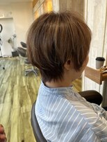 リブ(Riv.)&nbsp;ショート＋白髪ぼかしハイライト