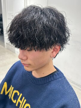 フィフス 名駅(fifth) ツイストスパイラルパーママッシュメンズパーマ波巻きパーマ