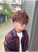 緩めツイスパ×チェリーピンク