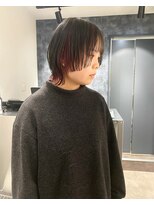 オグジュアリー 表参道(aux.)&nbsp;インナーカラーマッシュウルフ