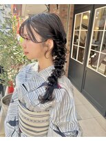 トータルビューティ ジェム バイ ヘアタイム(TOTAL BEAUTY gem by HAIR TIME)&nbsp;浴衣ヘアセット 着付け 編みおろし