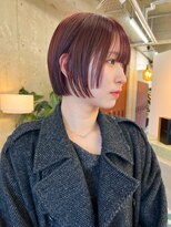 ノエ(noe) ミニボブ/オリーブグレージュ/20代30代mk-1