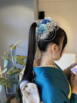 ムニヘアー(mUni hair) 成人式ヘア