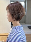 Say.イメチェンショートボブ外ハネボブ美髪ワイドバング表参道