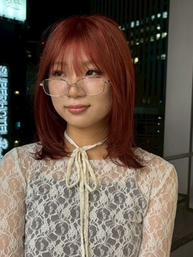 ベレーザ 渋谷(BELEZA) 13950ブリーチ＆ダブルカラーウルフレイヤーニュアンスカラー