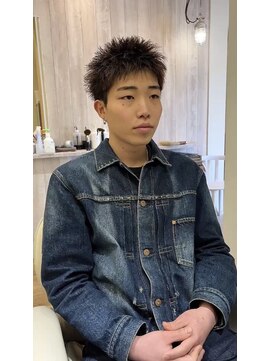 ルースト 京都四条大宮店(ROOST) 下ろしスパイキーショート