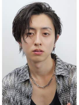 ブラック 渋谷 2nd(BLUCK) 色気かき上げヘア