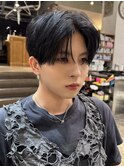 韓国マッシュサンウォンヘアセンターパートニュアンスパーマ