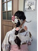 【卒業式】袴アレンジ
