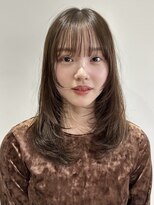 ポケット 渋谷(POCKET)&nbsp;ミディアムレイヤー/韓国ヘア