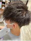 波巻きツイストスパイラル×サーフカール(山崎)