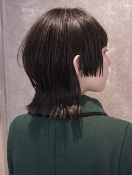 ピークアブー 原宿ハラカド(PEEK-A-BOO) くせ毛多毛ストレートパーマショートボブウルフ姫カット襟足癖