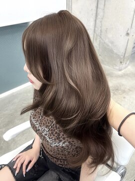 アイシー 表参道(ICY) 透明感ミルクブラウン×レイヤーカット