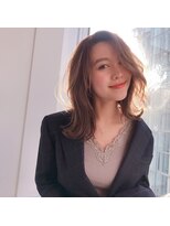 ヌリ 錦糸町(NuRI)&nbsp;♪結べるボブくびれボブレイヤー外ハネパーマ髪質改善ケアカラー